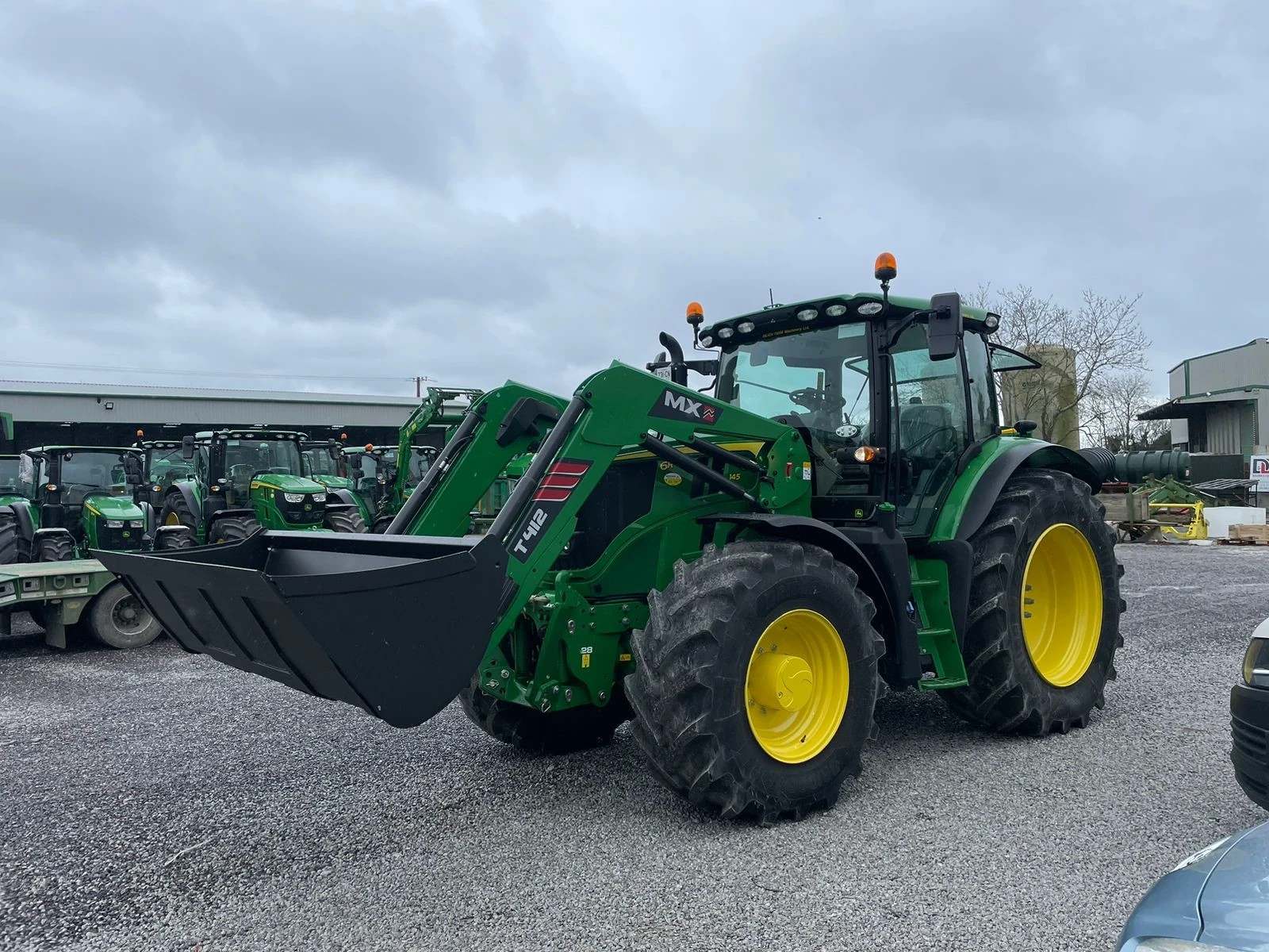 MX Loader T412 on John Deere