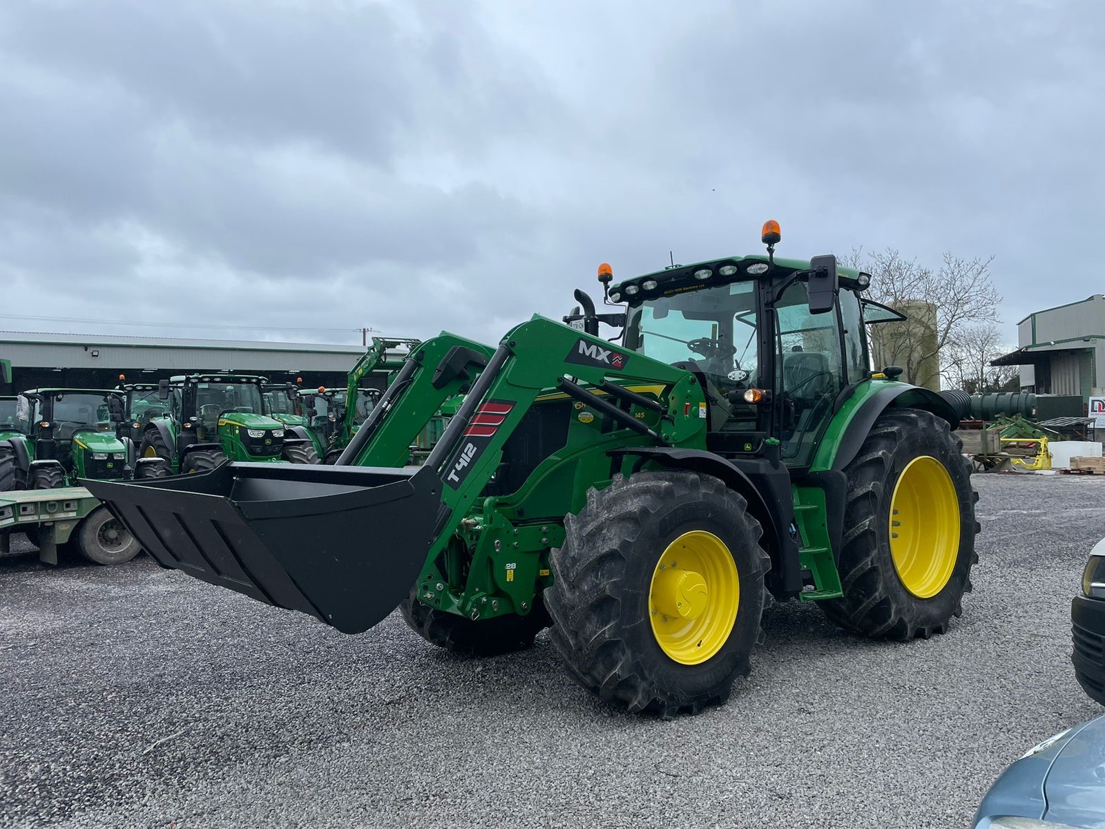 MX Loader T412 on  John Deere